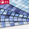 Área comercial piscina de paisaje mosaico de malla de 25 granos piscina azulejo piscina de peces rompecabezas 48 mosaico cerámico