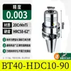 Portaherramientas Hidráulico Bt30/40 50 Hsk63A Centro de Mecanizado Hdc08 10 12 16 20 25 Pinza Hyc