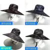 Sombreros para Hombre, Sombreros de Pesca de Verano para Hombre de Ala Ancha, Anti-UV, Protección Solar, Sombreros Solares para Exteriores, Sombreros Frescos al por Mayor