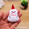 Acessórios de pelúcia de desenho animado do Papai Noel meias de alce fofas chapéu acessórios de decoração de roupas acessórios de broche DIY