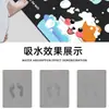 Alfombrillas Antideslizantes Personalizadas para Inodoro, Alfombras Resistentes a las Manchas, Felpudos para Baño, Felpudos Absorbentes de Diatomeas para Puerta de Baño