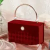 Exquisita Caja de Regalo Acompañante Retro Lujo Ligero Pequeña Estilo Chanel Portátil Plegable Caja de Regalo Acompañante Tanabata Caja de Regalo de Moda Caja Vacía