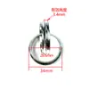 Anillo Collar de Presión para Dirección de Bicicleta 28.6 Diámetro Interior Diámetro Exterior 34 Anillo de Presión para Horquilla Rodamiento Piezas de Reparación para Dirección