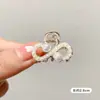Mini Pinza para el Cabello con Forma de Corazón, Elegante Pasador de Princesa, Pinza de Media Presión Exquisita de Gama Alta, Pinza para Flequillo, Accesorio para el Cabello para Mujer