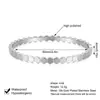 Ventas Directas de Fábrica, Venta al por Mayor Transfronteriza, Joyería de Acero de Titanio para Mujer de Alto Gama con Incrustaciones de Diamantes de Oro de 18 Quilates, Pulsera de Acero de Titanio tipo Panal
