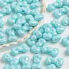 Dingyi Colorido Lazo Luna Fría Galvanizado Color Sólido Cuentas Acrílicas con Agujero Cuentas Sueltas Pulsera DIY Accesorios para Joyería
