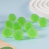 Simulação doce comida brincar bola de açúcar bola barulhenta bola de mão material de enchimento cola de creme diy acessórios de corda de mão