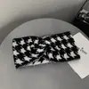 Diadema de Punto para Otoño e Invierno para Mujer con Letra, Diadema de Lana de Ala Ancha, Lazo para Cola de Caballo, Accesorios para el Cabello, Diadema Deportiva, Diadema