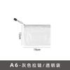 Bolsa Transparente Espessa para Documentos Maleta A4 Bolsa com Zíper de Rede Grande Capacidade Bolsa para Documentos A4 Bolsa para Documentos à Prova d'Água