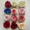 Clássico ameixa velha manhã flanela cabeça de flor de rosa cenário de casamento decoração de parede de flores flor artificial flor de simulação atacado