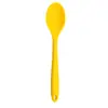 Venta al por mayor del fabricante cuchara pequeña de silicona cuchara densa cuchara para ensalada utensilio de cocina de silicona Amazon transfronterizo