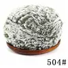 Atacado Hui Cai Fio de Pelo Sintético Fio de Pena Tricô Artesanal DIY Cachecol Crochê Boneca Fio Especial Fio de Pelo Sintético
