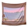 Tapiz Transfronterizo Bohemio Tapiz Decorativo para Habitación Tela Decorativa Tela de Fondo Tapiz Paisaje Ins Tapiz