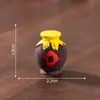 Serie de botellas de vino, botellas de aceite y latas de té de simulación de paisaje en miniatura - Accesorios de decoración DIY para casa de muñecas, pequeños adornos para coche o escritorio