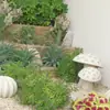 Lámpara Decorativa de Césped con Forma de Hongo Lámpara de Iluminación de Jardín de Resina Adornos de Hongo Lámpara de Iluminación Ambiental para Patio Boceto de Hongo