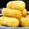Pastel de Arroz Glutinoso con Relleno de Melaza, Frito 300g, Producto Semielaborado Sanquan Quick Kitchen