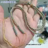 Fio de Algodão com Contas Dzi de Jade Cordão Trançado à Mão para Colar Cordão DIY do Tibete para Passar Contas Joias Thangka