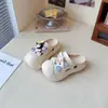 Zapatos con plataforma de suela gruesa para aumentar la altura, para mujer, nuevos de 2025, para usar en verano, eva, diarios, casuales, de suela gruesa, para la playa, frescos