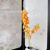 Delphinium Pequeño Artificial de 2 Ramas Pasillo de Boda Ramo Falso Decoración de Interior Flor Nueva Arreglo Floral para Boda