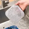 Tapete Quadrado de Silicone Desodorante Ralo de Chão Vaso Sanitário Desodorante Anti-Odor Plugue Cobertura de Ralo de Chão para Banheiro Desodorante para Esgoto