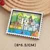 Imán de Refrigerador Sello de Ciudad Estéreo 3D Regalo Decoración del Hogar Cultural y Creativo Recuerdo de Vacaciones Recuerdo Original de Hainan