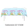 Mantel Popular de Amazon con Temática de Pascua Mantel de Fiesta Conejito de Pascua Decoración de Mantel de Huevo de Pascua Accesorios