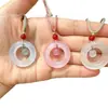 Colgante de Piedra Ojo de Gato Giro de la Suerte Collar Hebilla de Paz Madre e Hijo Moda Nuevo Simple Tráfico para Transmisiones en Vivo Conductor Más Vendido Al Por Mayor