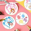Tarjeta de Mes Completo de Bebé, Etiqueta de Recuerdo para Banquete de 100 Días Personalizada, Colgante para Caja de Azúcar de Pastel de Boda, Etiqueta para Tarjeta de Cumpleaños Infantil