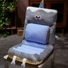 Fiesta de Dopamina Dibujo Animado Monstruo Pequeño Cojín de una Pieza Cojín de Oficina Cojín para Silla Cojín para Trasero en Casa Cojín para Restaurante