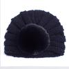 Chapéus de Lã Quentes e Fofos para Crianças Europeus e Americanos Novo Outono e Inverno, Chapéus Pom-Pom com Proteção de Orelha para Bebês, Chapéus de Bebê Macios e Confortáveis