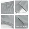 Pantalones largos de otoño e invierno para hombre, resistentes al frío, de temperatura constante, de terciopelo de doble cara, cálidos, sin costuras, ajustados