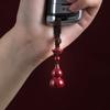 Colgante de calabaza cinabrio del Año del Conejo para hombres y mujeres, collar pequeño con colgante para teléfono móvil, llavero para coche, joyería colgante, regalo creativo