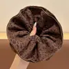 Scrunchie Casual de Cetim para Mulheres, Elástico Vintage para Coque, Cordão de Cabelo de Leopardo de Alta Qualidade, Novo Acessório de Cabelo 2026