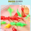 Catapulta dinosaurio tirachinas de dedo creativo descompresión truco divertido lanzamiento dinosaurio pegamento suave juguetes extraños venta al por mayor