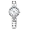Utakata novo relógio feminino de moda concha com diamantes, relógio feminino à prova d'água de comércio exterior 0017