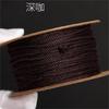 Pulsera de cuerda de hilo de algodón frotado a mano de color sólido estilo Xizang con borla, cuerda Wenwan, cuerda especial para Xingyue Bodhi