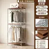 Arara de Roupas Aberta com Combinações Guarda-Roupa Simples para Quarto Closet Walk-in Prateleira de Armazenamento para Casa Guarda-Roupa de Chão