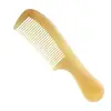 Peine de Tendón de Vaca para Hombres y Mujeres con Cabello Largo, Adecuado para Cabello Liso, Portátil, Antiestático, Anticaída del Cabello, Peine para Llevar