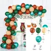 Macaron Balão terno Cena Layout Balão Arco Casamento Aniversário Festa Decoração Loja Balão Cadeia Pacote