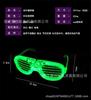 Gafas luminosas LED, persianas luminosas, gafas para bar, fiestas, ambientes nocturnos, accesorios, suministros