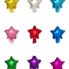 Globo de película de aluminio de 5 pulgadas en forma de corazón pequeño, corazón de melocotón, corazón corazón corazón amor cinco estrellas, suministros de decoración para fiestas de bodas festivas