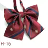 Gravata borboleta estilo colegial JK japonês para mulheres, xadrez, uniforme escolar, laço, camisa de menina, gravata pequena, uniforme acadêmico