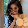 Nuevas Gafas de Sol Plegables de Estilo para Mujer, Gafas de Protección Solar de Moda, Moda de Celebridad de Internet, Gafas de Sol Populares para Conducir Xiaohongshu Douyin