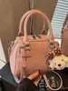Bolso Boston de Viaje de Alta Gama Transfronterizo 2026 Nuevo Bolso Cruzado Versátil para Mujer Bolso Tote Pequeño Bolso Almohada