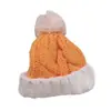 Muñeca de Algodón Linda Muñeca DIY Accesorios para Muñecas Sombrero de Lana Tejido Accesorios de Ropa Sombrero de Navidad