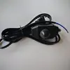 Cable de alimentación con interruptor regulador negro, enchufe plano, cable para interruptor de lámpara de escritorio, perilla de cable, enchufe, cable de 1.8 m, cable no estándar, Zhongshan