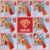 Colgante de Flor de Durazno Tesoro Dorado Buena Suerte y Riqueza, Pegatina de Teléfono de Oro Puro Multicolor, Artículo de Regalo Popular de Tienda de Oro
