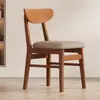 Cadeira de Jantar em Madeira Maciça Simples Restaurante Café Loja de Chá com Leite Hotel Sala de Conferências Casa Cadeira de Mesa