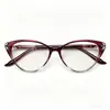 Gafas de Lectura Estilo Ojo de Gato Nuevas al por Mayor para Mujer, Gafas con Filtro de Luz Azul para Personas de Mediana Edad y Mayores, Gafas de Lectura de Alta Gama y Apariencia Juvenil