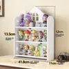 Estante creativo de pared con forma de casa para decoración de pared de dormitorio y sala de estar, estante de almacenamiento decorativo de varias capas, organizador de escritorio